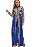 Abaya Dubai Muslim Sets Dress Kaftan Turkish Islamic Clothing Abayas African Dresses For Women Robe Ensemble Femme Musulmane