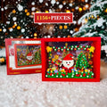 Christmas Retro Tv Building Blocks Assembly Building Blocks Xmas Gift Mini Bricks Diy Assembly Educational Toys Plastic Model