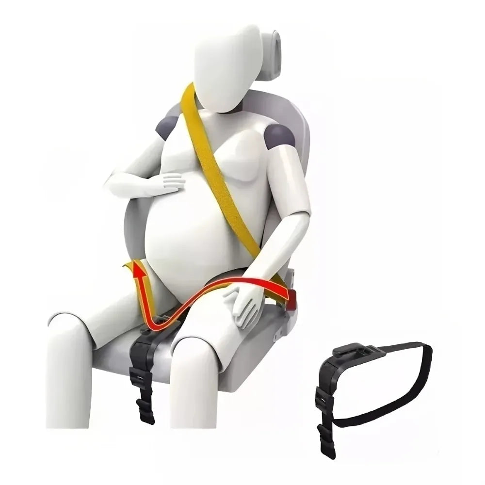 Car Seat Safety Belt for Pregnant Woman Maternity Moms Belly Unborn Baby Protector Adjuster Extender Kit Automotive Accessories