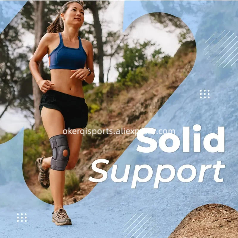 Knee Support 1PC Sports Entertainment Adjustable Training and Exercise Fitness Equipment Knee Pads for Joint Gym Safety Body