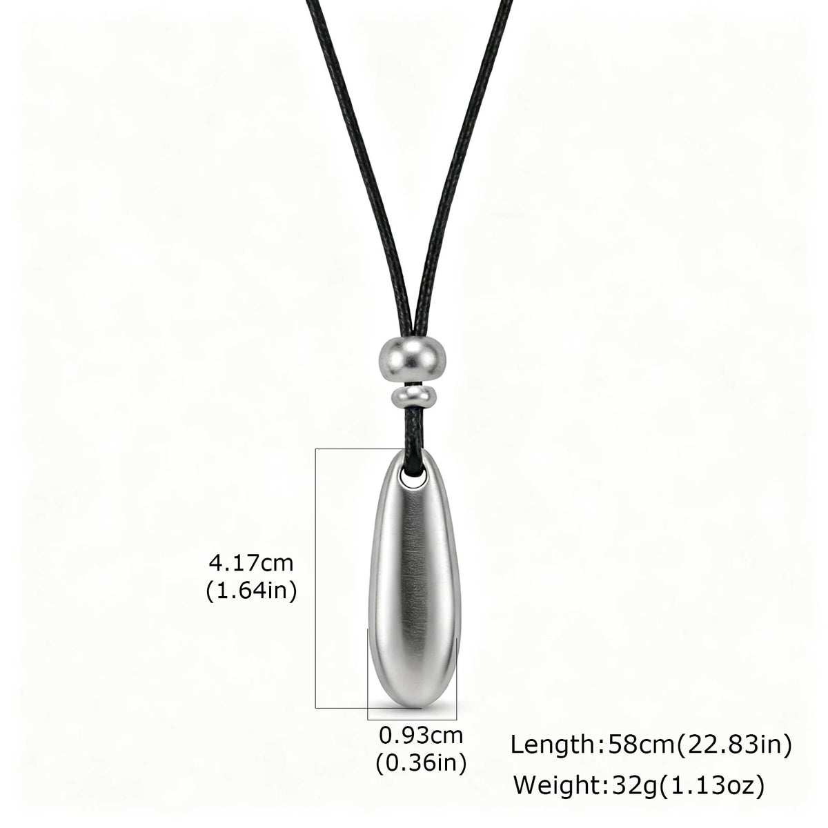 Elegant Long Necklaces For Women Girls, Heavy Metal Water Drop Neck Pendants, Sweater Chain Korean Fashion Jewelry Gifts