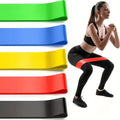 1 Set of 5 Yoga Resistance Bands, Suitable for Strength Training, Body Shaping, and Functional Training