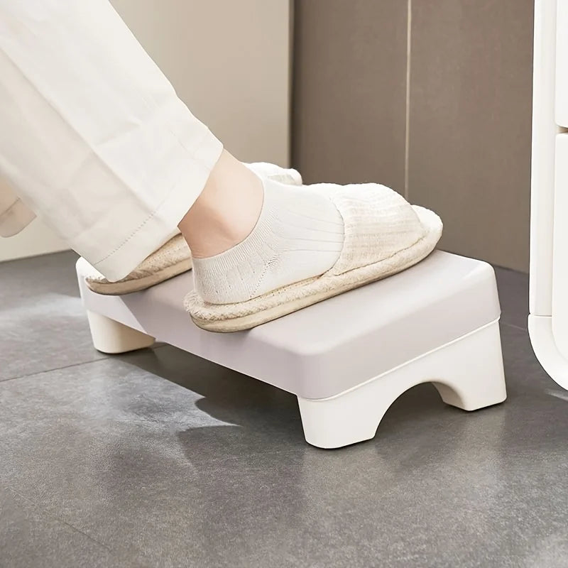 Ergonomic PP Footrest for Office Desk - Under Desk Foot Rest for Work, Sofa & Study, Comfortable Space-Saving Design