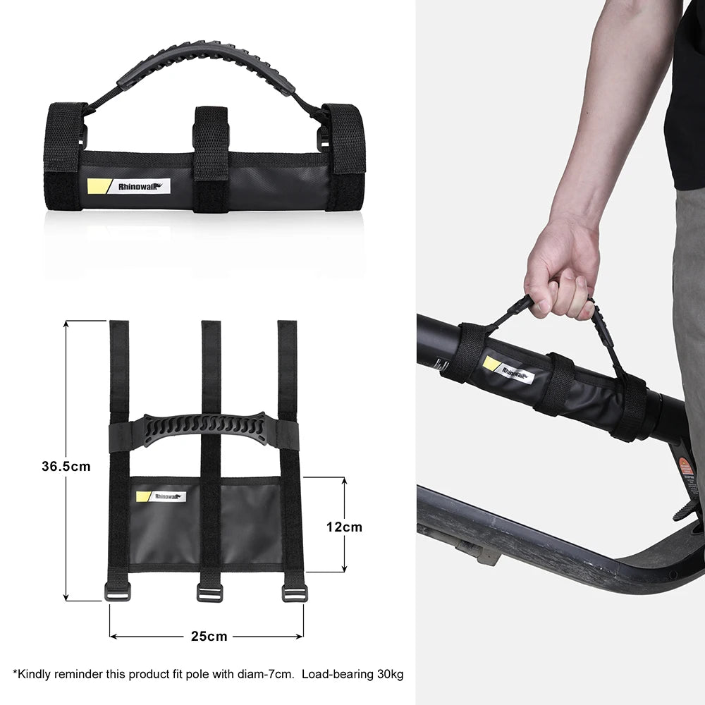 Rhinowalk Electric Bike Scooter Hand Carrying Straps Skateboard Portable Carry Handle Band Belt Webbing Hook Fit For Xiaomi