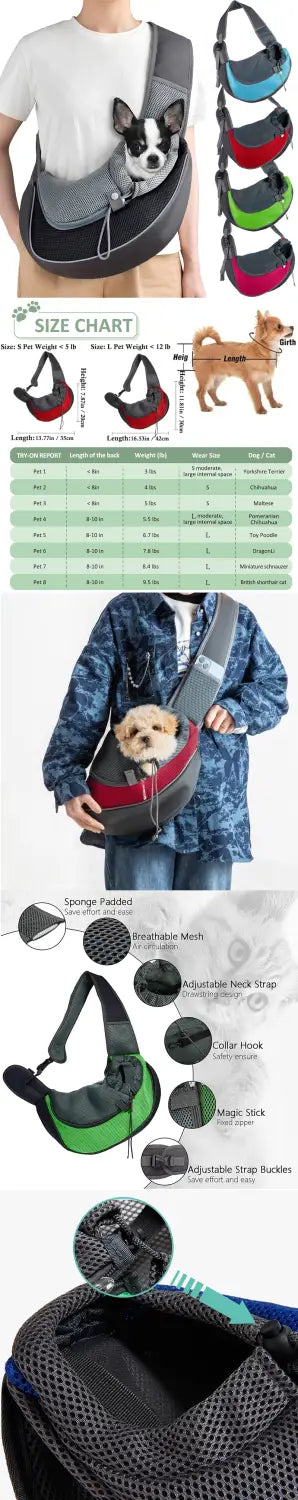 Sac à dos de transport pour animaux de compagnie en maille réglable noir et gris, avec intérieur rembourré et côtés en maille respirante, conçu pour les petits animaux et les races moyennes, fabriqué dans la partie continentale de la Chine.