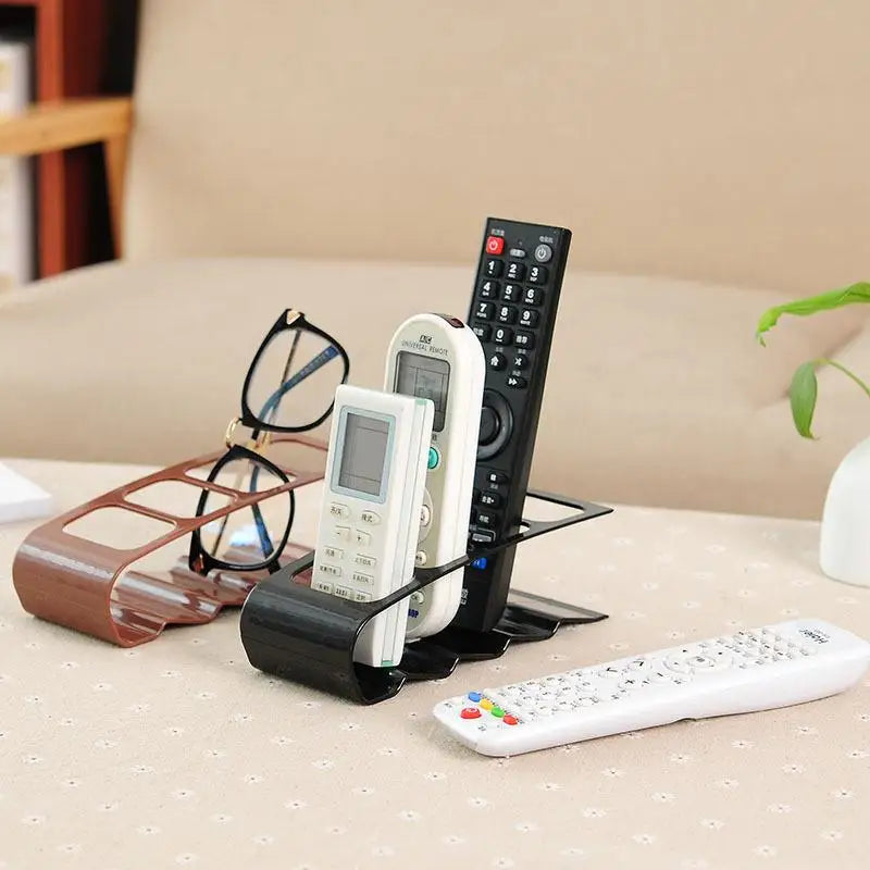 Home Storage Rack For Air Conditioners And TV Remote Controls Organizing And Tidying Up Plastic Desktop Shelves