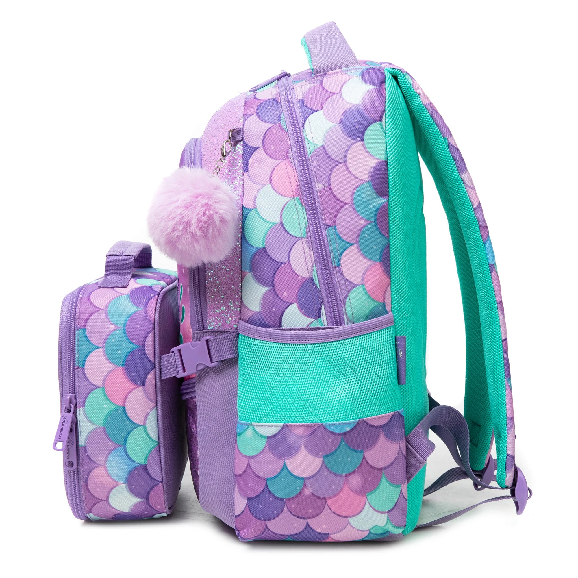 Kids Backpacks for Girls School Bag with Lunch Box School Backpack for Girls Set Cute Bookbag for Kindergarten