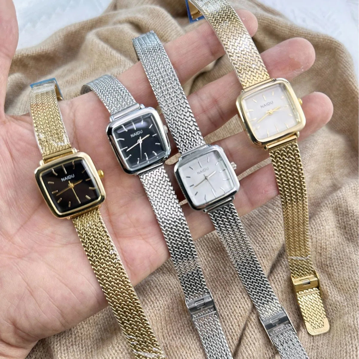 Watches For Woman Light Luxury Advanced Ladies Watches Simple Fashion Compact Dial Women's Quartz Watch Student Gift UTHAI