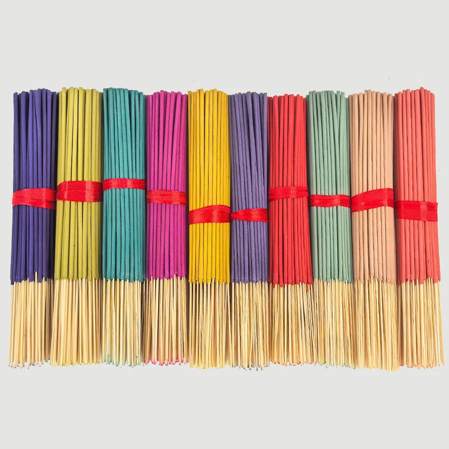 7 Sets of 140 Incense Sticks, Available in Four Seasonal Sets: Rose, Lavender, Sandalwood, Jasmine, Mint, Cherry Blossom, Herbal, and Dragon Blood Wood, with 20 Sticks in Each Pack, Suitable for Home Use, Office, Yoga, Medita