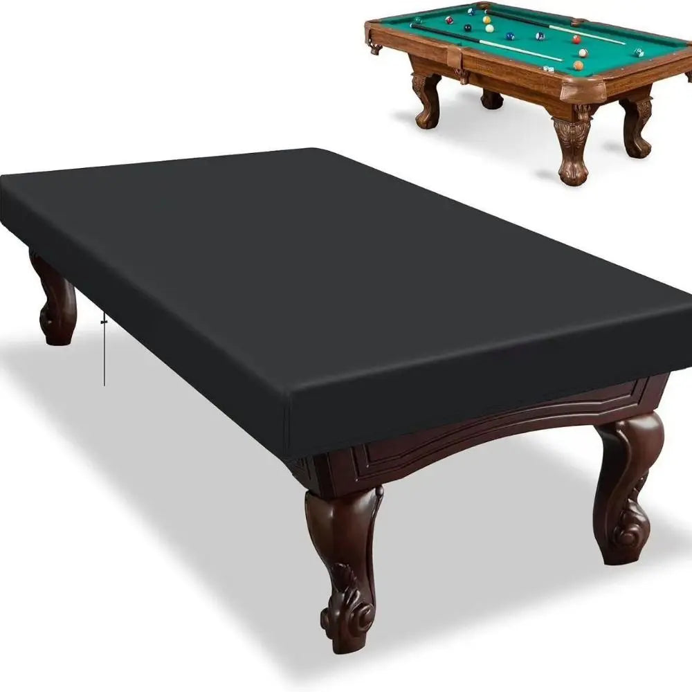 210D Billiards Table Dust Cover 7FT/8FT/9FT Waterproof Pool Table Cover Oxford Cloth Dustproof Furniture Protection