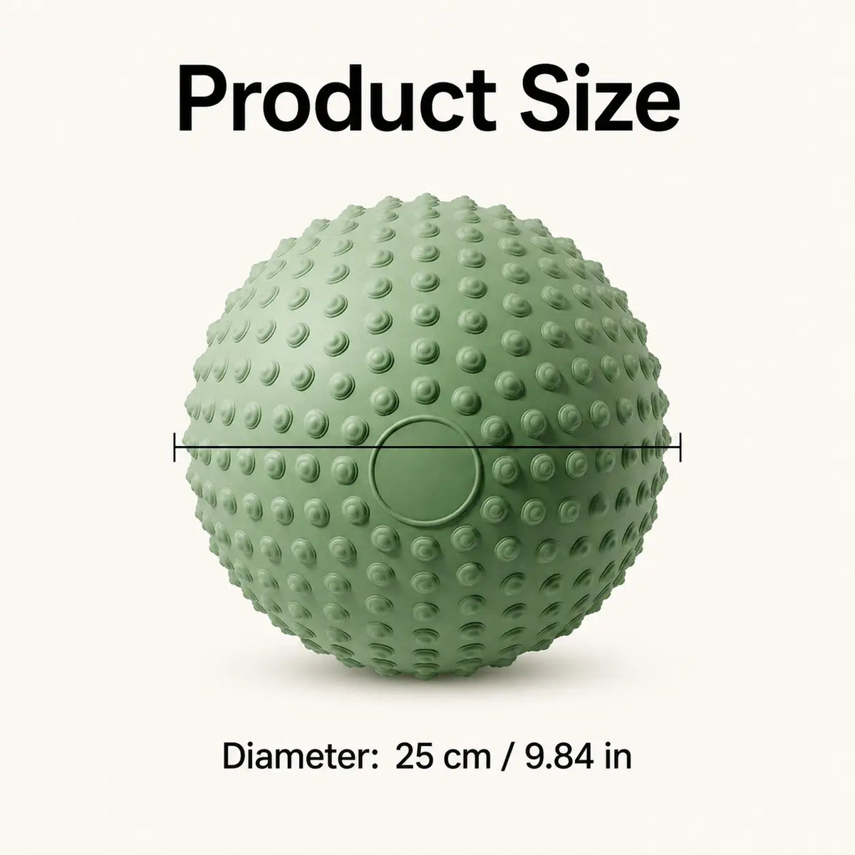 Bumpy Yoga Exercise Ball 25cm PVC Pilates Ball Core Balance Training Pelvic Floor Exercise for Home Gym Adult Beginner Fitness