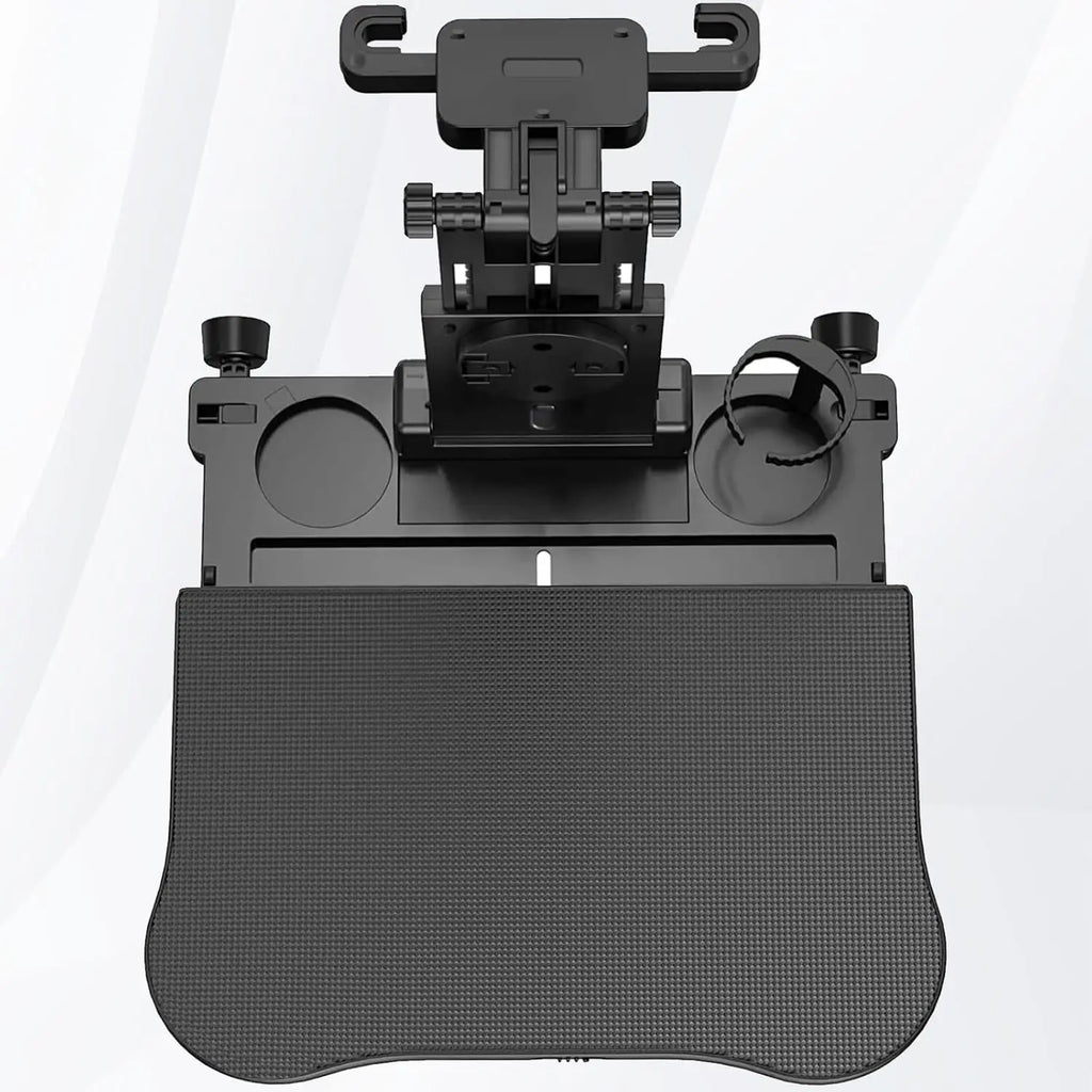 Foldable Car Headrest Back Seat Table High Load‑Bearing Rear Seat Laptop Food Tray Universal Car Interior Accessories