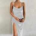 Women 2025 Autumn Winter Elegant Party Club Evening Velvet Streetwear Bodycon Midi Dress Wholesale Items For Business