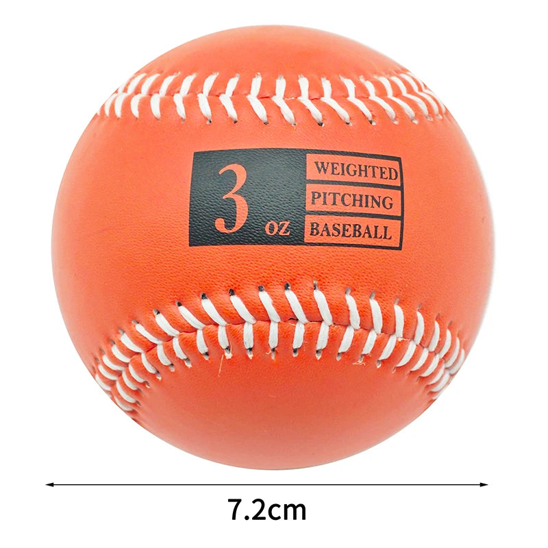 Professional Weighted Baseballs 3oz-12oz 9 Inch Arm Strength Training Balls for Baseball Softball Pitching Practice Equipment