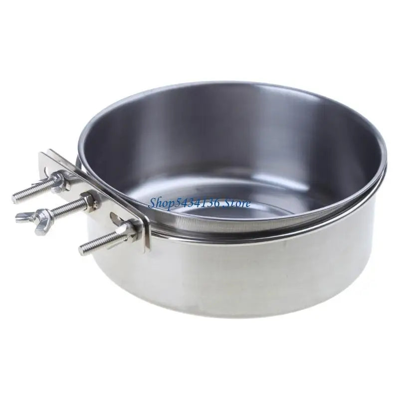 H7ED Cats Feeder Water Dispenser for Small Large Dog Pets Easy to Install Feeder Bowl Pet Rabbit Dog Cats