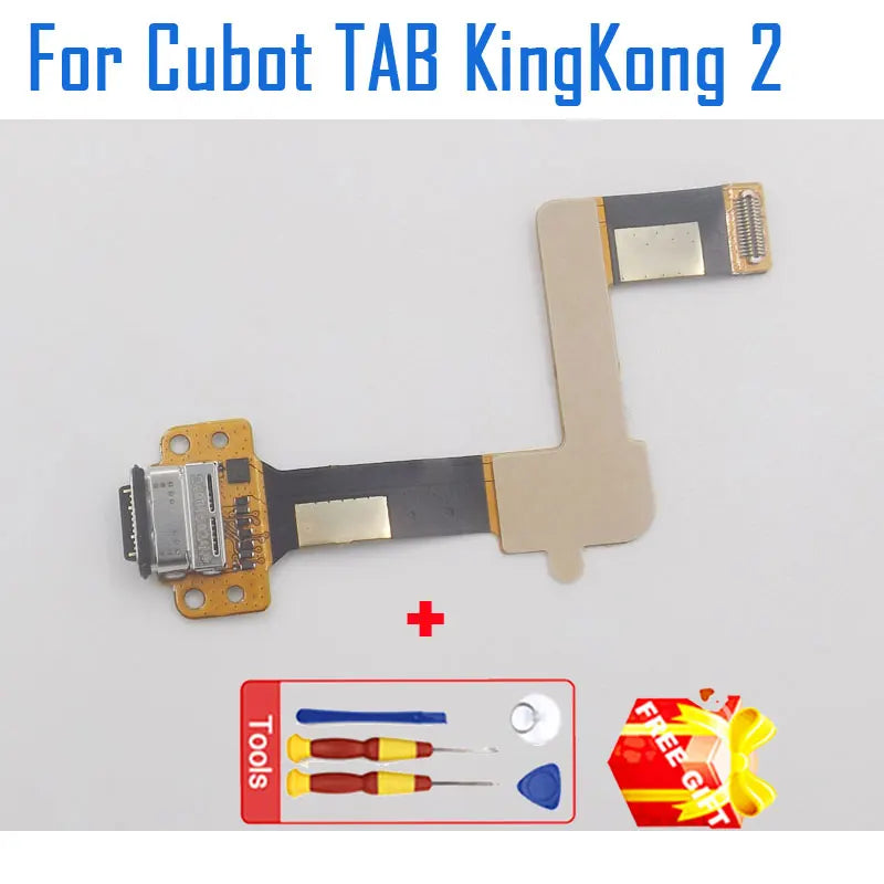 New Original Cubot TAB KingKong 2 Charge Board Charging Cable flex FPC For CUBOT TAB King Kong 2 Tablet