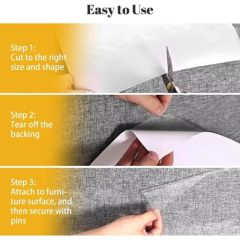 Transparent Furniture Protection Film Protect Furniture Wall Easy To Apply And Remove And Suitable For Sofa And Wooden Door.