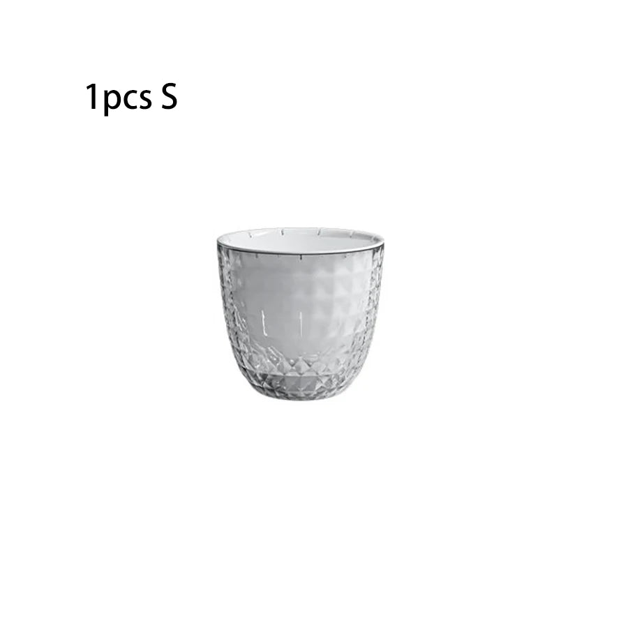 Self-Watering Plant Pots Self-Watering Pots,Double Layer Planter with Reservoir, Clear Flowerpot Decorative Pot for African