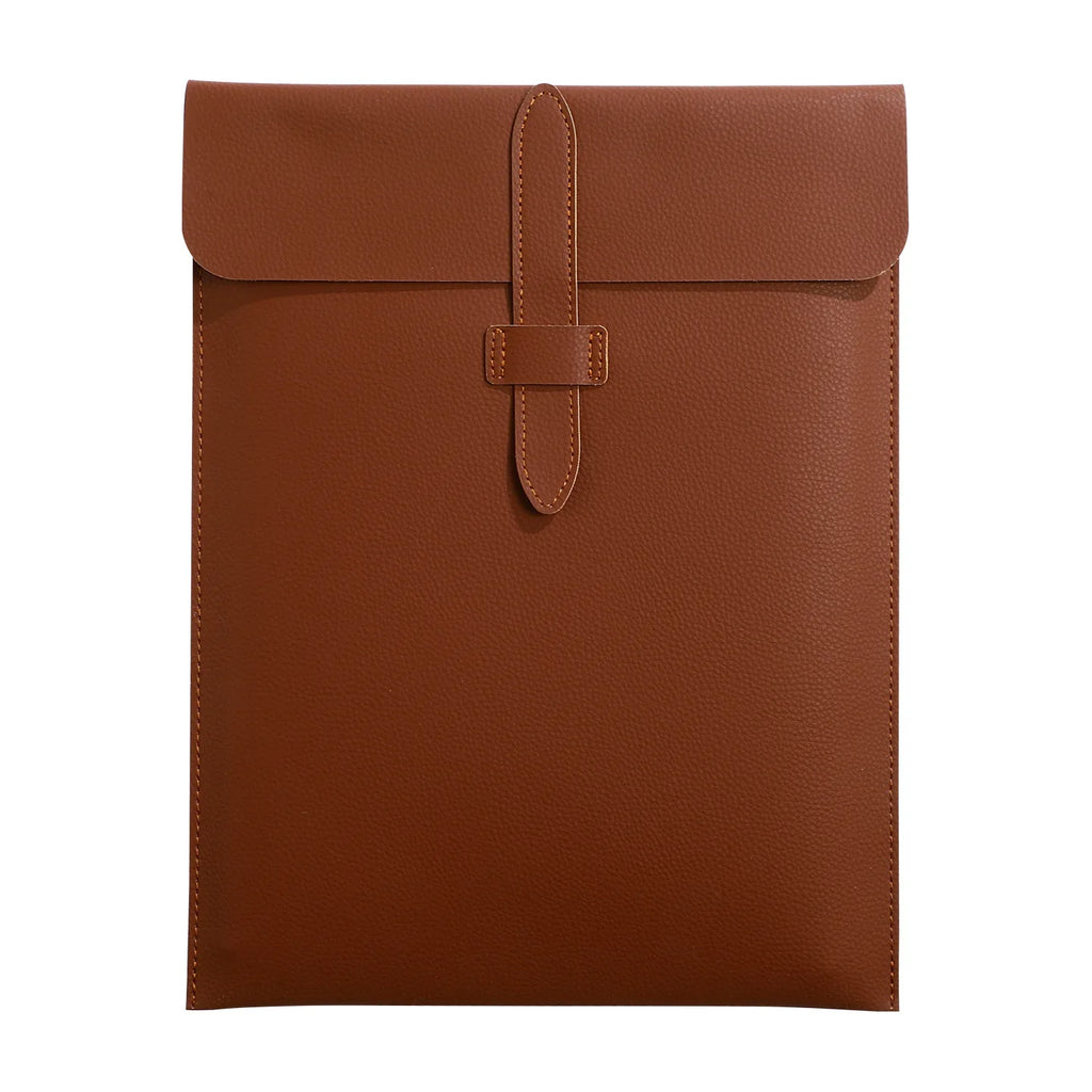 Business Office Leather Personalized Document Bag A4 Paper 13 Inch Laptop Bag Custom Name Luxury Wholesale Versatile Storage Bag