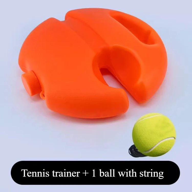 1 Set Tennis Trainer With Tennis Bounce Ball And Practice Ropes, Suitable For Indoor Outdoor Tennis Training