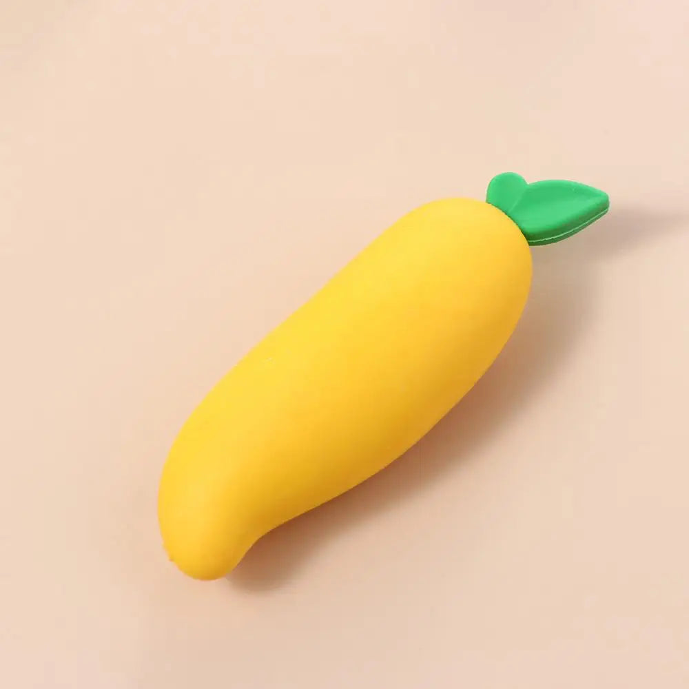 Supplies Writing Drawing Sketch Wiping Erasers Students Stationery Soft Pencil Erasers Big Fruit Erasers Correction Supplies