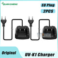 Original Quansheng UV-K1 Desktop Charger UV-K1(8) Battery Charger Fast Charging C-51 Model UV-K5 Charging Base US/EU/UK/AU Plug