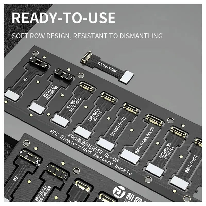ABGI-Power-For On Cable Battery Connector Soft FPC Tool Kit For 6 To17 Pro Max Power Boot Cable Replacement FPC Connec