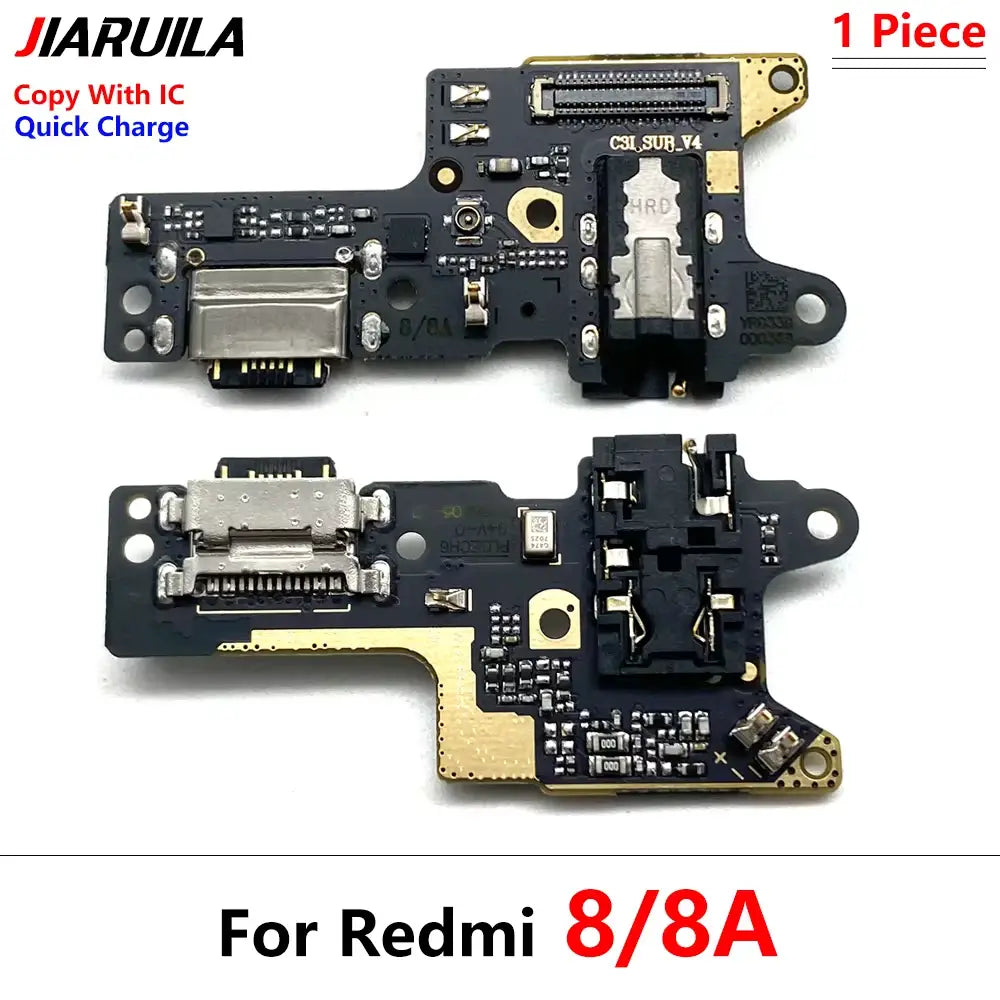 cable flexible del puerto de carga USB negro y dorado para la serie Xiaomi Redmi, con puerto USB-C, diseñado como muelle/cargador de reemplazo, con envío mediante China Post e incluido el tiempo de protección