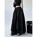 Women's Wide-Leg Pants High Waist Flowy Balloon Trousers