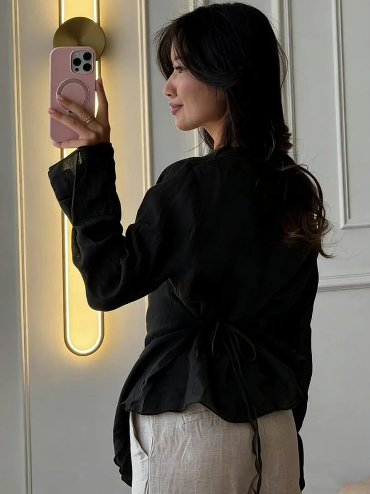 Women Blouses 2026 Spring Summer Long Sleeve Blouse Woman Blouse Shirt Office Elegant Work Shirt Top Blusas Mujer De Moda