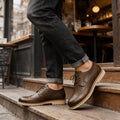 Men's 2026 Fashion Leather Shoes Brand Comfortable Luxury Footwear Trendy Elegant Men's Footwear