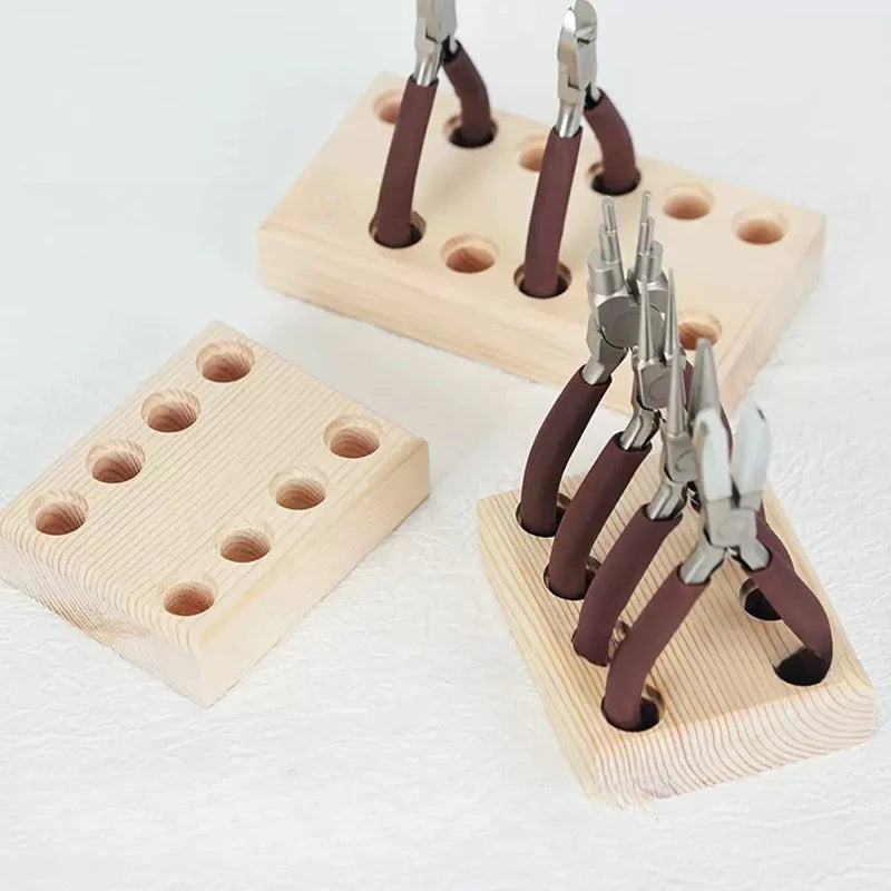 For DIY Work Friends Family Keep Tools Wooden Pliers Storge Holder For Storing Pliers Wire Cutters Gift Neatly Stored