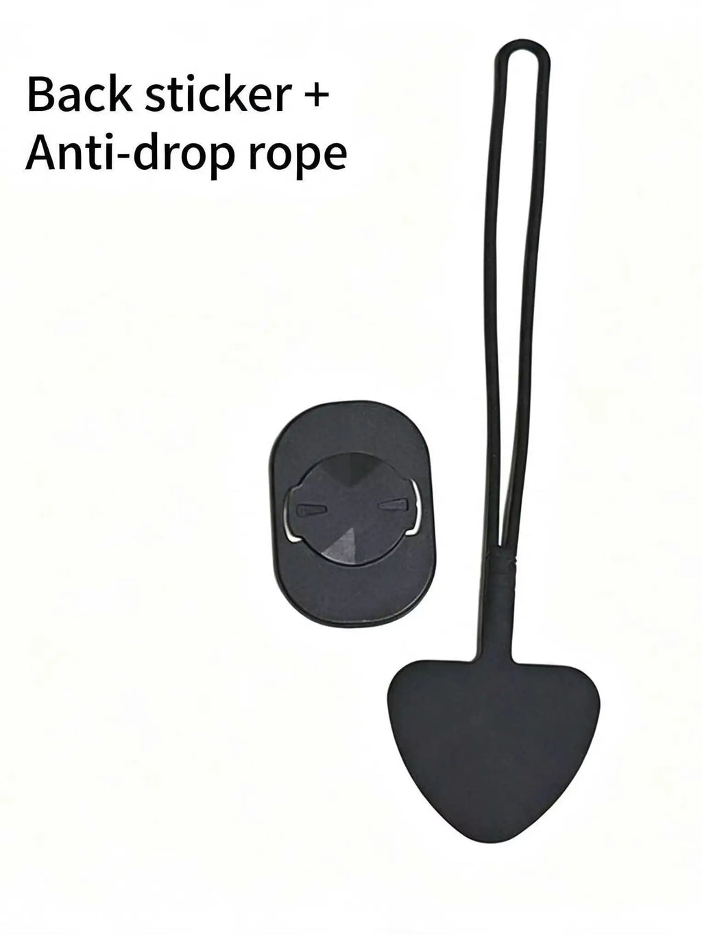 Cycling Phone Navigation Bike Computer Mount Backplate Adapter Anti-drop Lanyard Smartphone Bracket Accessories