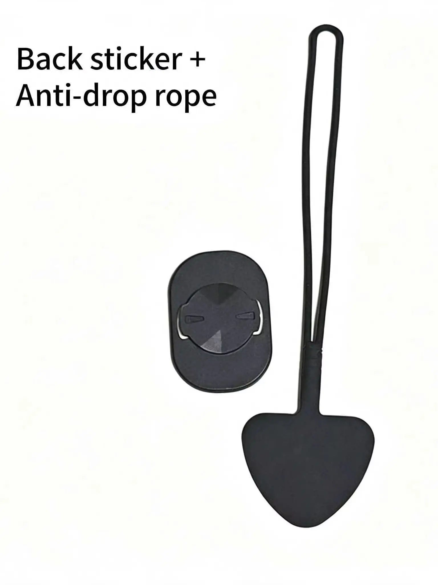 Cycling Phone Navigation Bike Computer Mount Backplate Adapter Anti-drop Lanyard Smartphone Bracket Accessories