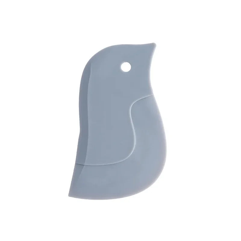 Household Kitchen Multifunctional Soft Scraper Dirt and Grease Cleaning Tool Silicone Scraper To Clean Pots and Oil Stains