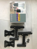 1 Pair Speaker Wall Mounts Brackets Professional Adjustable All Metal Stands Audio Telescopic Wall Mounting Accessories