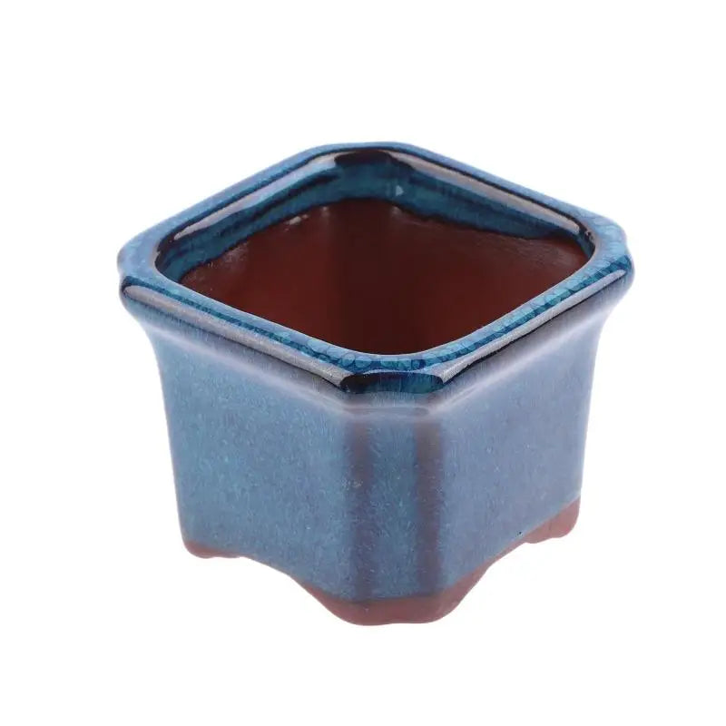 3PCS Ceramic  Plant Pots Mini Planters Cute Design for Desk Dining Table Room Decoration