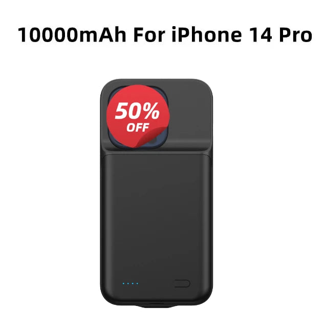 10000mAh Battery Case for Iphone 12 11 13 15 Pro Max Mini Power Bank Charger Cover for IPhone X S Max XR 7 8 6S Plus SE2020 Case