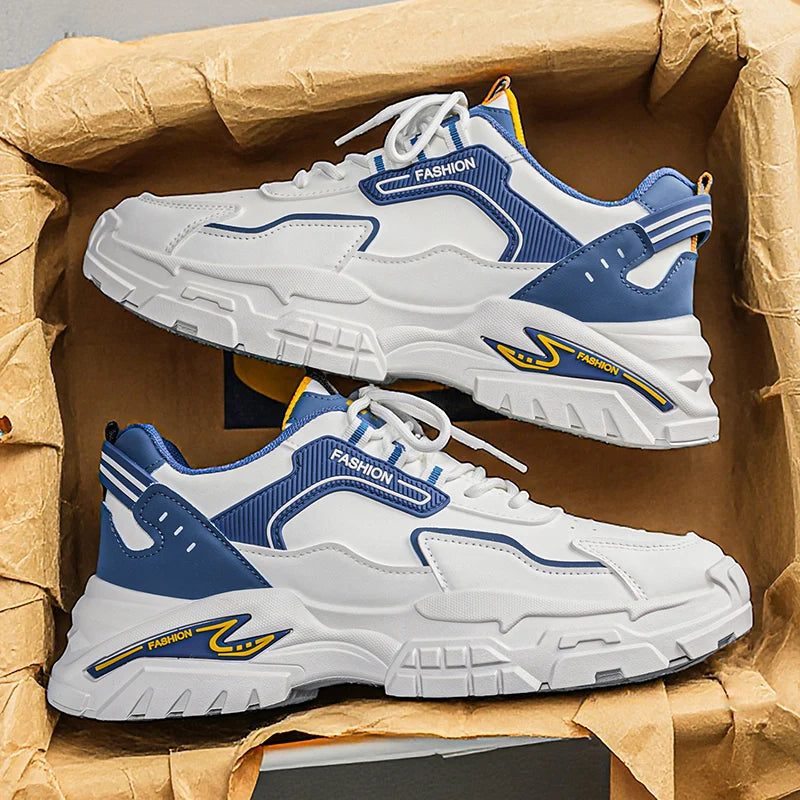 Men Travel Casual Sneakers Simple Elegant Style Lightweight Flexible Sole Breathable Anti Slip Daily Outdoor Running Sports Shoe