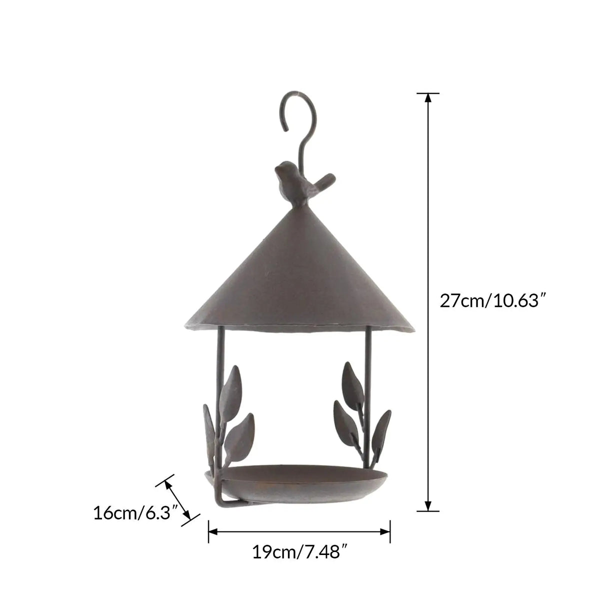 Feeder Hanging Pet Bird Feeder for Various Pet Birds Feeding Supplies Outdoor