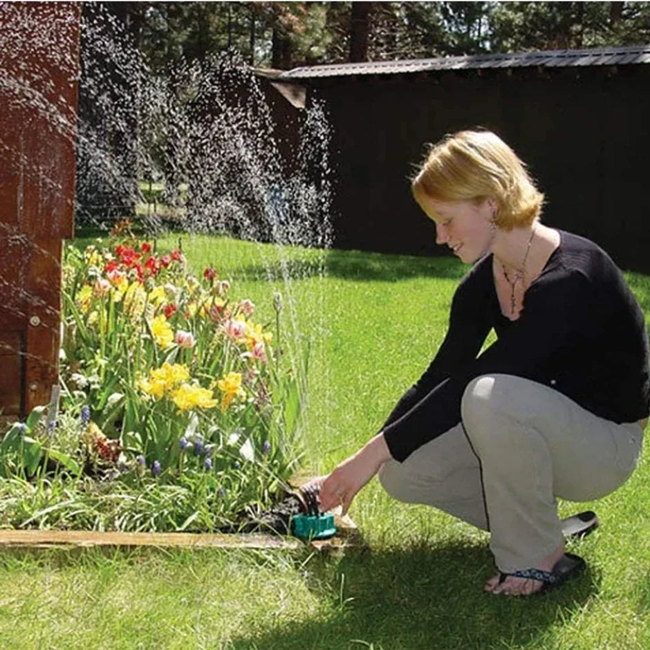 360 Degree Garden Automatic Multi Sprinkler Garden Lawn Sprinklers Roof Cooling Sprinklers Watering Sprinklers Gardening Tools