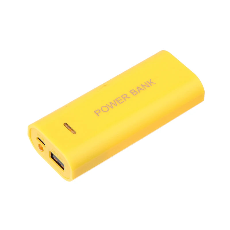 (BBQ4)Portable Power Bank Case DIY 2Cell 18650 Battery Box For Smart Phone Charge 5V 1A For 18650 Battery With Indicator Light