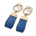 French Sheepskin Car Key Chain Women Men Delicate Leather Pendant High-end Keychain Lovely Leather Rope Key Holder Accessories