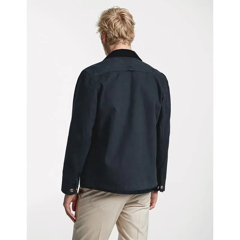 Men's Casual Fashion Lapel Tooling Style Jacket Multi-color Optional Trend Solid Color Jacket Men's Trench Coat