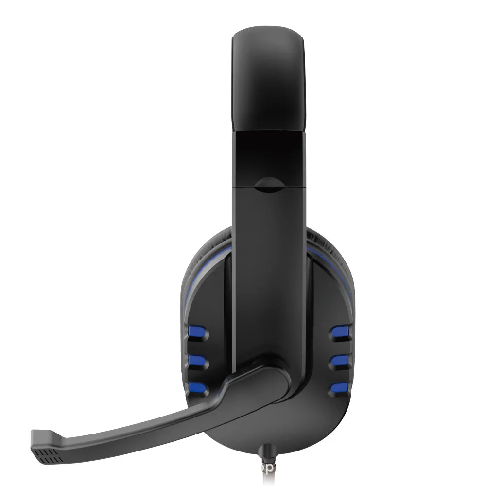 Headphones 3.5mm Wired Gaming Headset Earphones Music For PS4 Play Station 4 Game PC Chat Computer With Microphone