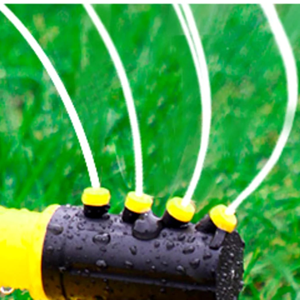 360 Degree Automatic Rotating Lawn Sprinkler 3 Arm Garden Watering Sprayer Large Area Irrigation for Yard Grass