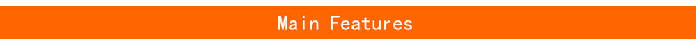 Oranges Banner mit weißem Text, der die wichtigsten Merkmale hervorhebt: das Garmin Fenix Silikonarmband, entwickelt für die Modelle Garmin Fenix und Garmin Forerunner.