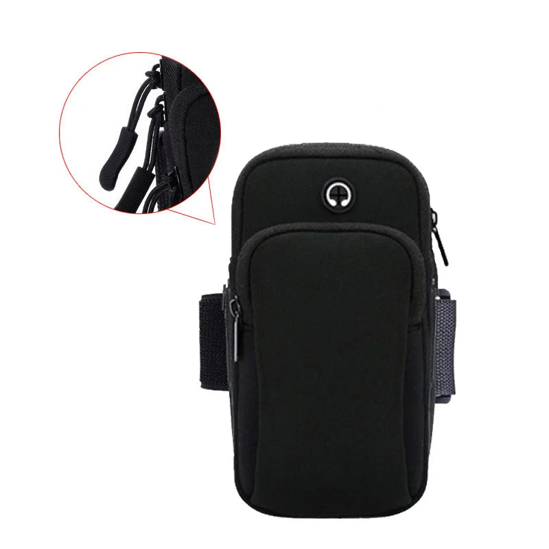 New Men's And Women's Sports Armband Running Phone Bag  Unisex Lightweight Outdoor Gear Suitable For Phones Under 6 Inch