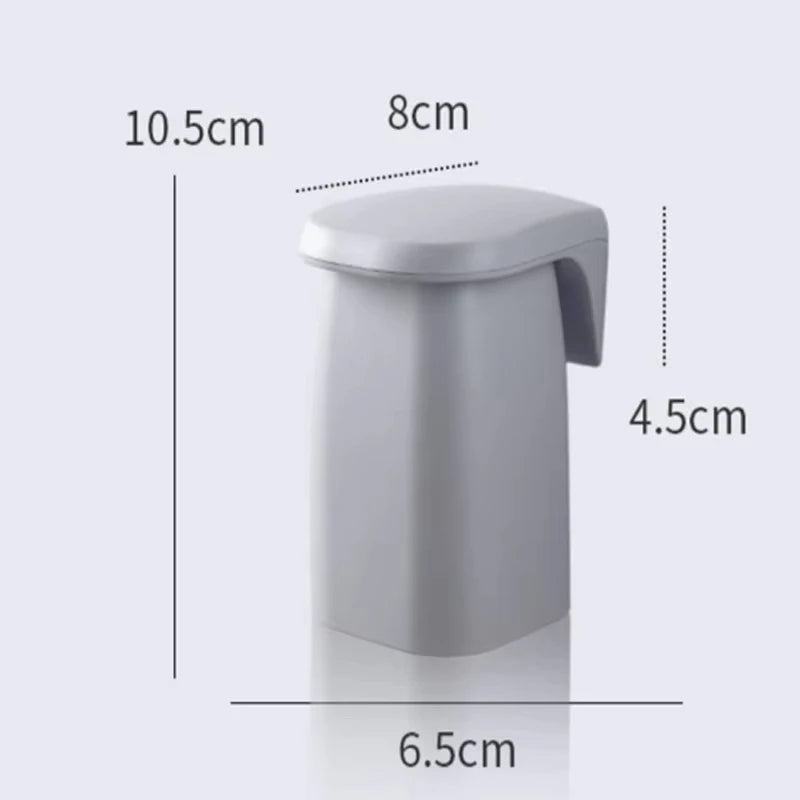Bathroom Accessories Minimalist Magnetic Mouthwash Cup Wall Mounted Toothbrush Storage Rack Brushing Cup Washing Cup Dental Jar