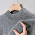 High End Men's Knitwear Sweaters Quality Pullovers Casual Retro Warm Winter V-neck Bottom Wear Sweater for Business Man Clothing